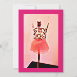 Invitación Ballerina Wand