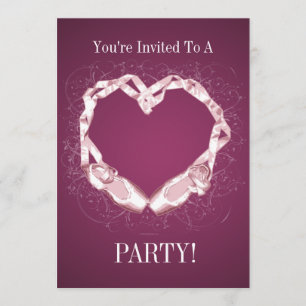 Invitación Ballet de amor