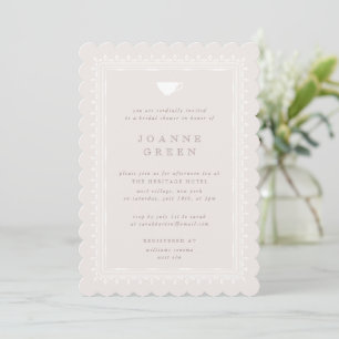 Invitación Ballet Tea Pink Afternoon Tea Bridal/Wedding Ducha