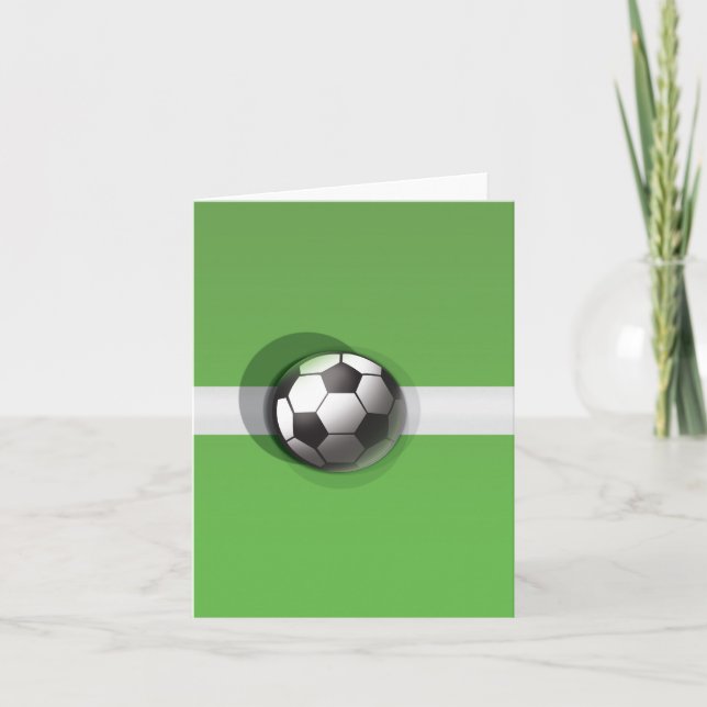 Invitación Balón de fútbol (Anverso)