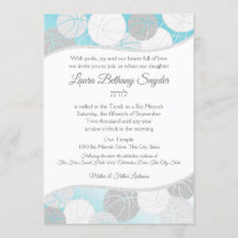 Baloncesto Bat Mitzvah Blue and Silver