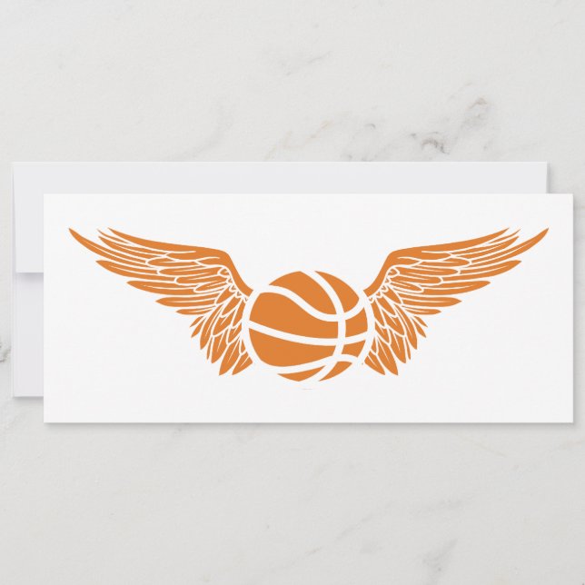 Invitación baloncesto del vuelo (Anverso)