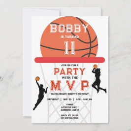 Invitación Baloncesto Deporte Jumpman Mujer Chica Cumpleaños