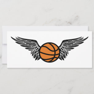 Invitación baloncesto en vuelo