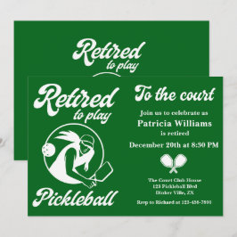 Invitación Baloncesto retirado para jugar al baloncesto Mujer