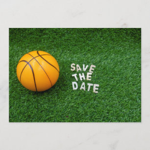 Invitación Baloncesto Salve la fecha con el baloncesto en ver
