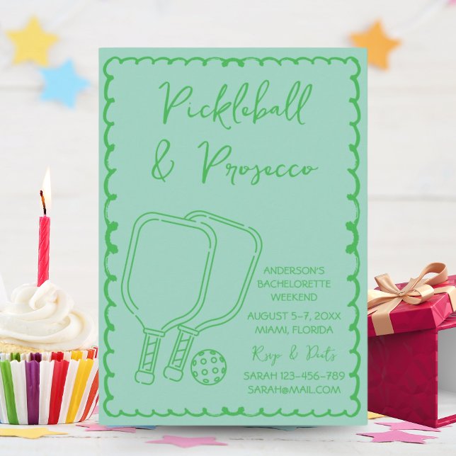 Invitación Baloncesto y juego de baloncesto Prosecco (Subido por el creador)