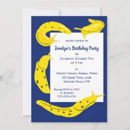Invitación Banana arrasa con fiesta de cumpleaños de Personal