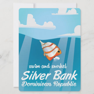 Invitación Banco de Plata República Dominicana Viaje de snork