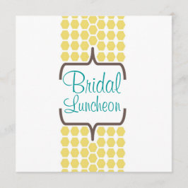 Invitación Banda de abrigo en novia amarilla