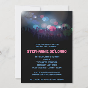 Invitación Banda de conciertos las 5 horas del día, los 7 día