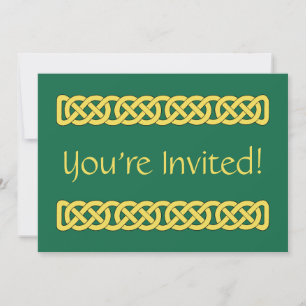 Invitación Banda de Nudos Celtas
