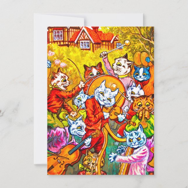 Invitación Banda musical de Cat (Anverso)