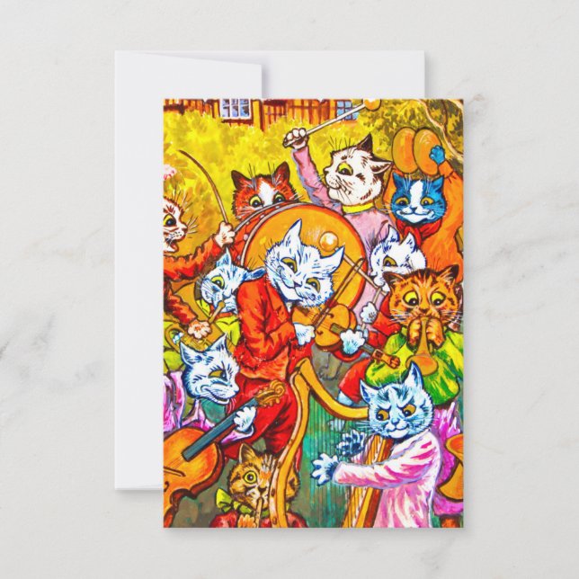 Invitación Banda musical de Cat (Anverso)