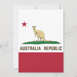 Invitación Bandera de California de Australia