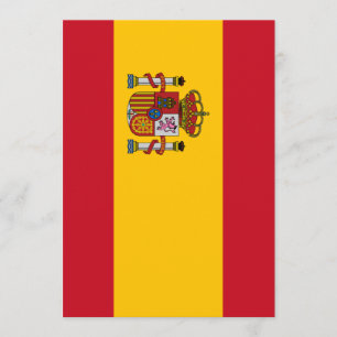 Invitación Bandera de España