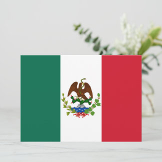 Invitación Bandera de la República Mexicana: 1824-1835, Santa