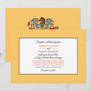 Invitación Bandera de Nueva Jersey, bandera de Nueva Jersey B