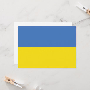 Invitación Bandera de Ucrania, Ucrania Slava Ukraini Слава Ук