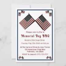 Bandera estadounidense en el Día del Recuerdo