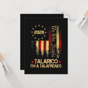 Invitación Bandera estadounidense vintage partidario político