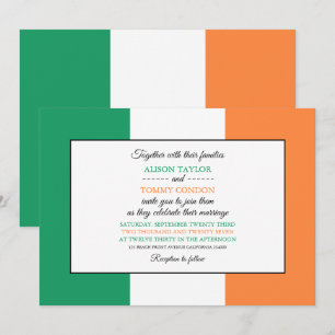 Invitación Bandera irlandesa, Bandera de la República de Irla