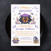 baño de bebé de halloween género neutro ducha de b