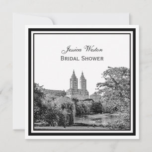 Invitación Baño nupcial en el lago San Remo del parque centra