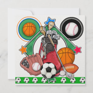 Invitación Banquete / Evento de All Star Sports