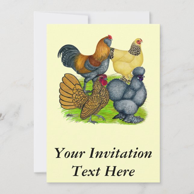 Invitación Bantam Quartet (Anverso)