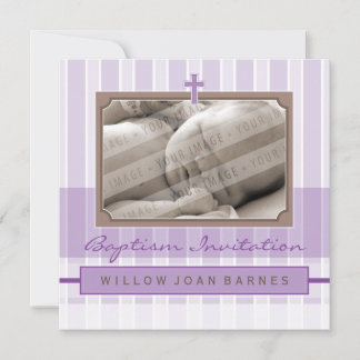 Invitación BAPTISM FOTOGRAFÍA INVITA :: 3SQ de diseño