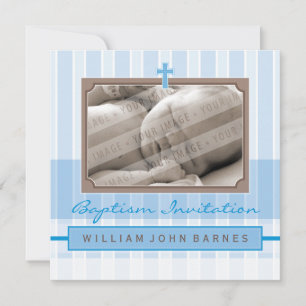 Invitación BAPTISM FOTOGRAFÍA INVITA :: 4SQ de diseño