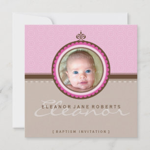 Invitación BAPTISM FOTOGRAFÍA INVITA :: Fanciosos 3SQ