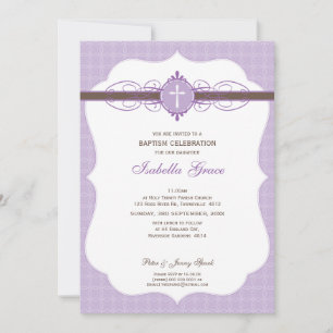 Invitación BAPTISM INVITA : inmaculado 1P