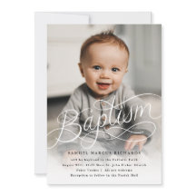 Baptismo de foto bebé