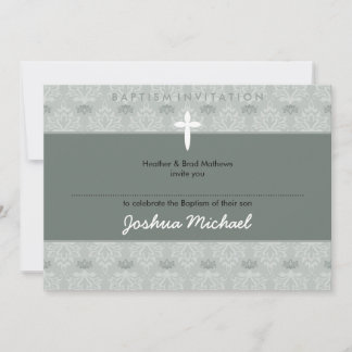 Invitación BAPTISMO ELEGANTE INVITA :: bonito 7aL