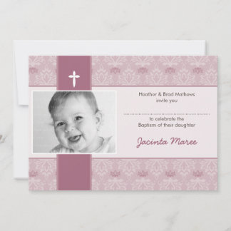 Invitación BAPTISMO ESTILO INVITA :: bonito 8aL