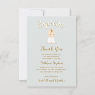 Invitación Baptismo Niño