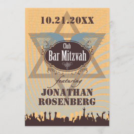 Invitación Bar Club Mitzvah
