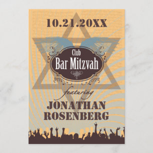 Invitación Bar Club Mitzvah