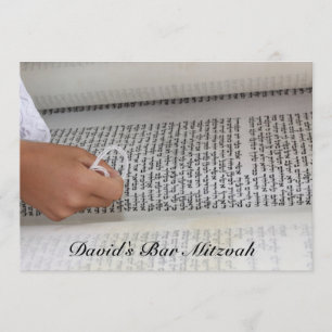 Invitación Bar Mitzvah/Bat Mitzvah
