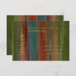 Invitación Bar Mitzvah Earth Tone Streaming RSVP