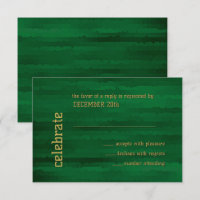 Bar Mitzvah Emerald Green Techno Streaming RSVP