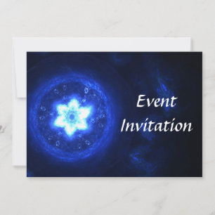 Invitación Bar Mitzvah - Estrella Brillante