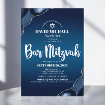 Bar Mitzvah La Marina Moderna, El Guión Agate Azul