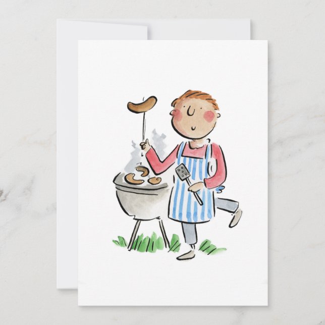 Invitación Barbacoa (Anverso)