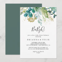 Barbacoa Baby Shower con BabyQ Tropical Gold Flora