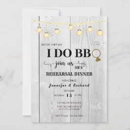 Invitación Barbacoa | Cena de ensayo | Ducha de pareja