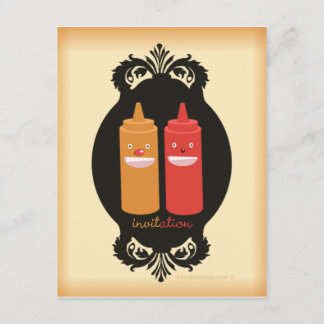 Invitación barbacoa, fiesta infantil, perritos calientes etc 