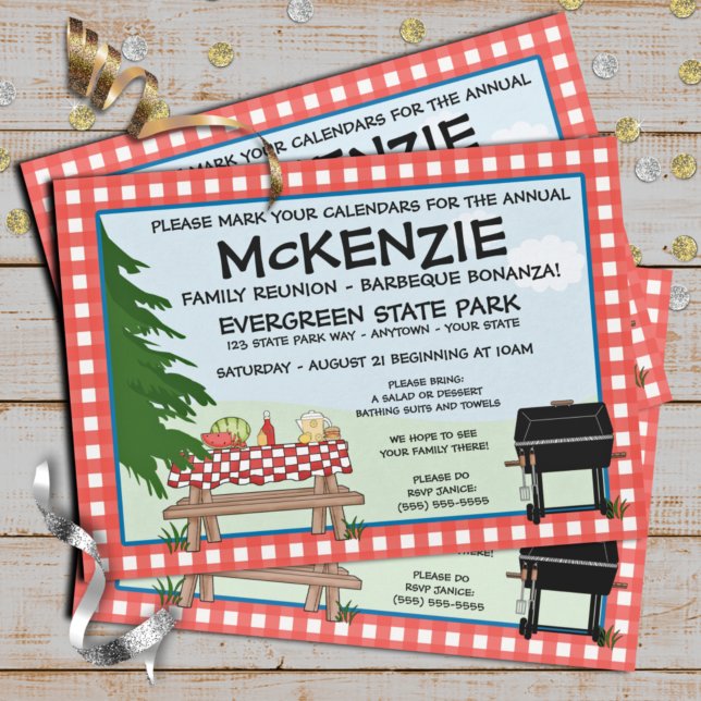 Invitación Barbeque de Reunión Familiar (Subido por el creador)